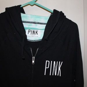 Pink Zip Up Hoodie